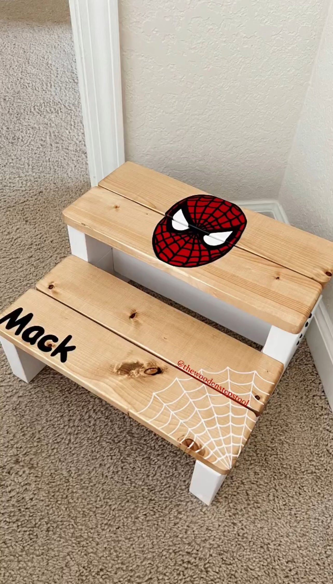 Spider Man Step Stool