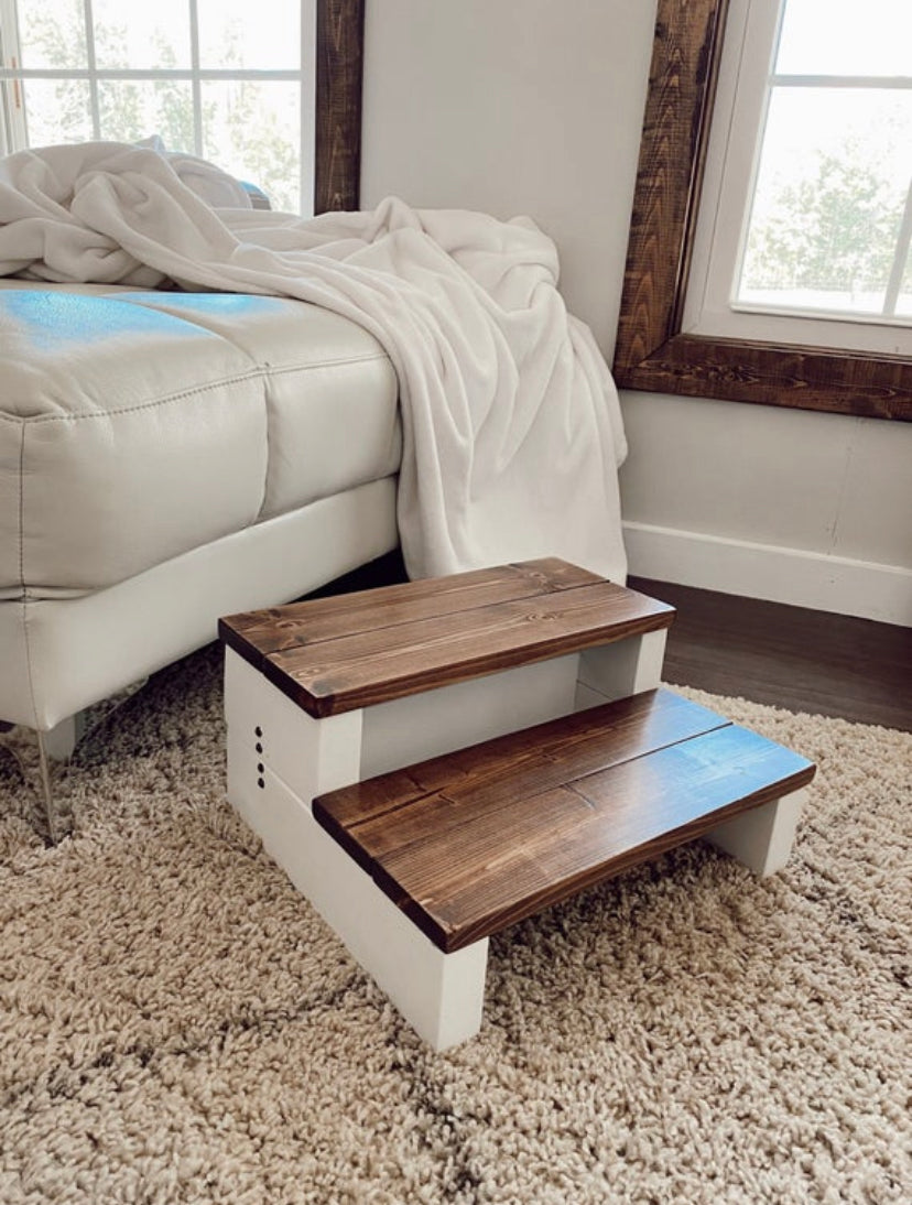 Classic Wooden Step Stool