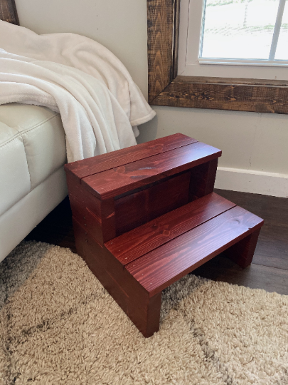 Red Wine Step Stool